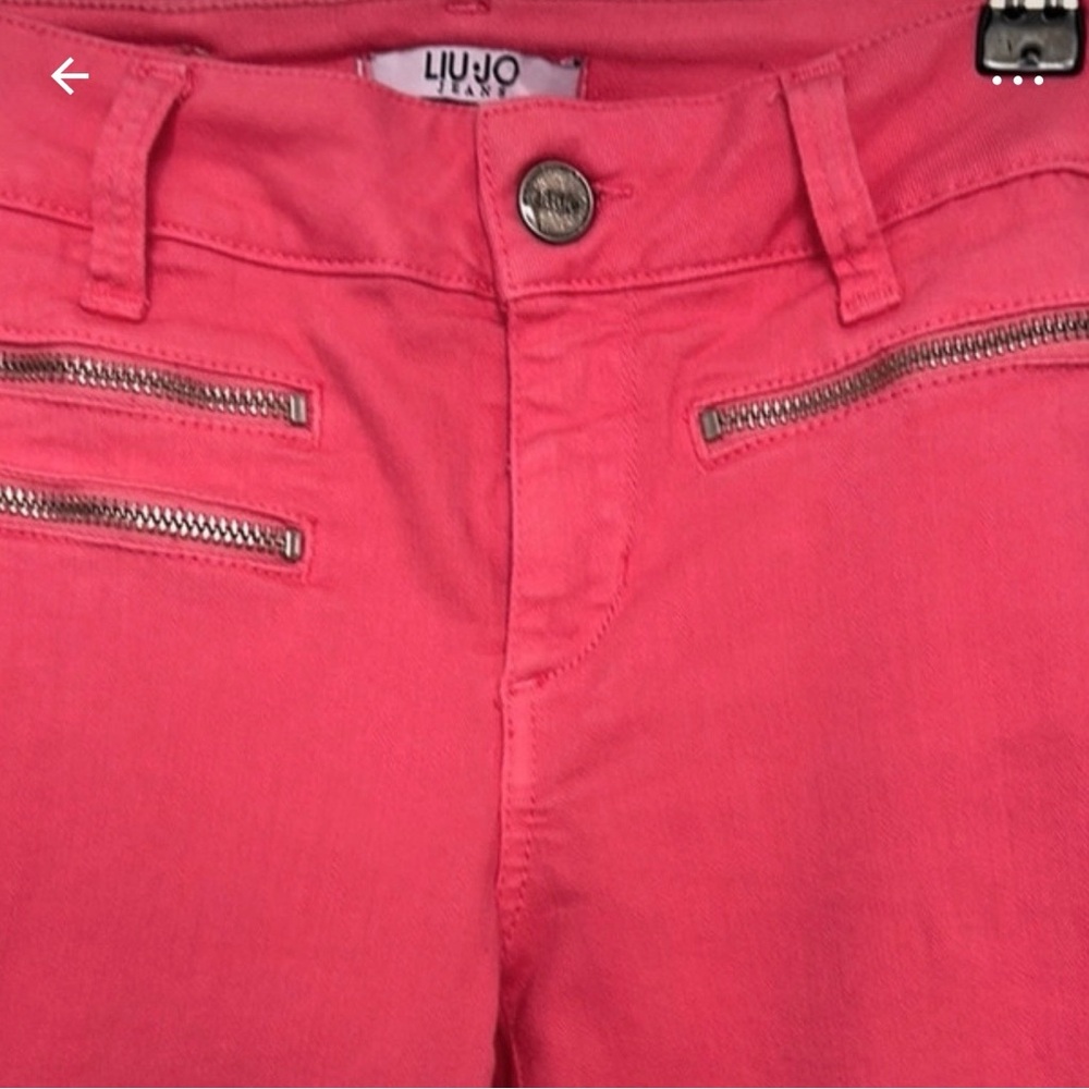 Liu Jo Vibrant Pink Denim Jeans